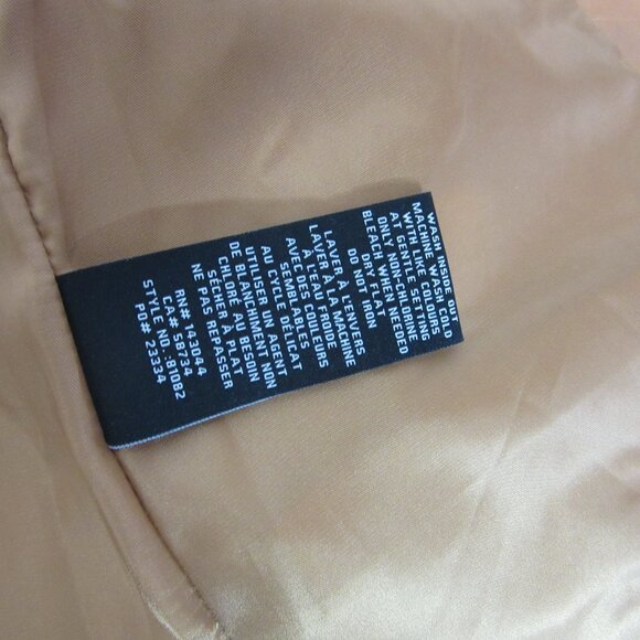 Bagatelle Faux Vegan Leather Structured One Button Blazer Brown Size Small NWT - Picture 11 of 12